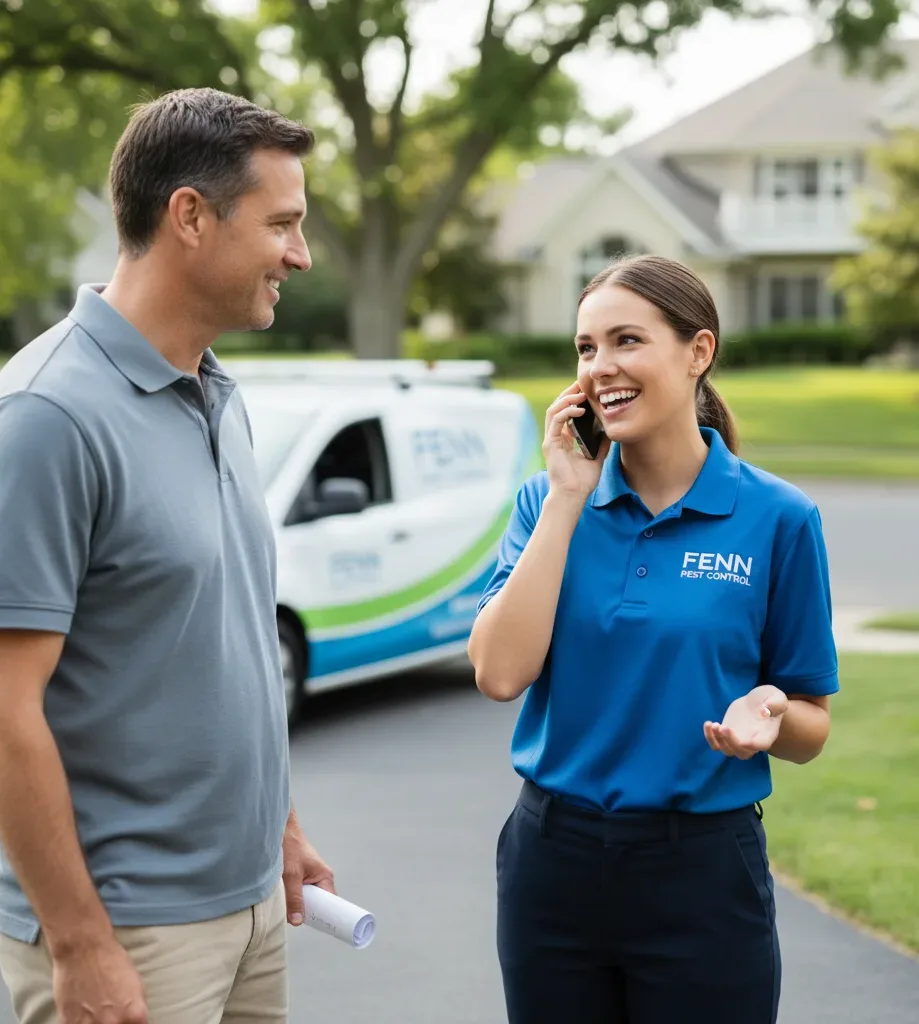 Fenn Pest Control customer support in Farmland